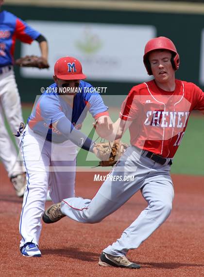 Thumbnail 3 in Marion vs. Cheney (KSHSAA 3A Quarterfinal) photogallery.
