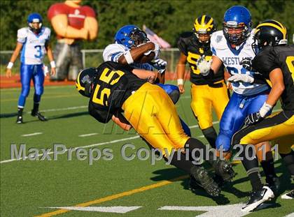 Thumbnail 2 in JV: Del Oro vs Westlake (Battle at the Capital) photogallery.