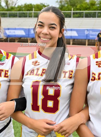 Thumbnail 2 in Salpointe Catholic vs. Eastmark (AIA 4A Final) photogallery.