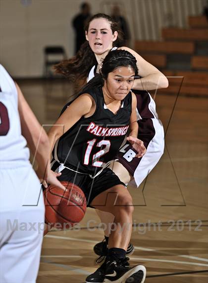 Thumbnail 3 in Palm Springs vs Laguna Beach (MaxPreps Holiday Classic) photogallery.