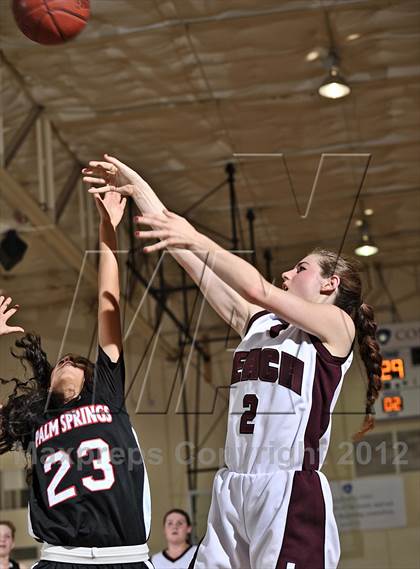 Thumbnail 1 in Palm Springs vs Laguna Beach (MaxPreps Holiday Classic) photogallery.