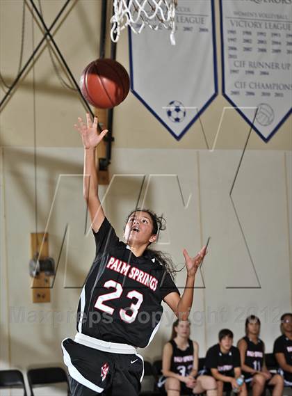 Thumbnail 1 in Palm Springs vs Laguna Beach (MaxPreps Holiday Classic) photogallery.