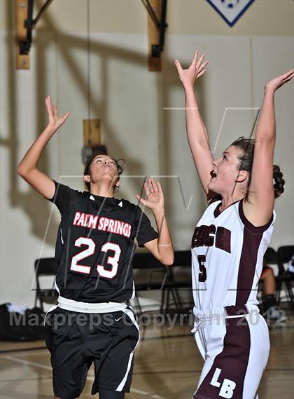 Thumbnail 1 in Palm Springs vs Laguna Beach (MaxPreps Holiday Classic) photogallery.
