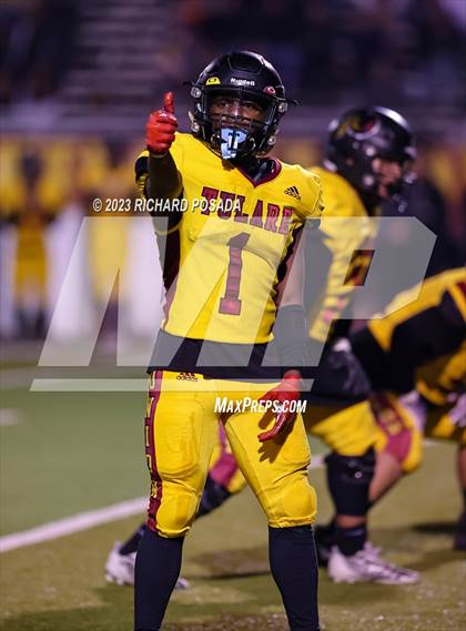 Thumbnail 2 in Kingsburg @ Tulare Union (CIF CS D2 Qtr Final) photogallery.