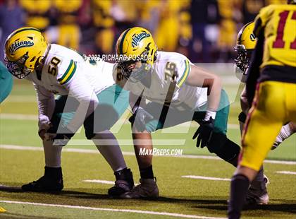 Thumbnail 3 in Kingsburg @ Tulare Union (CIF CS D2 Qtr Final) photogallery.