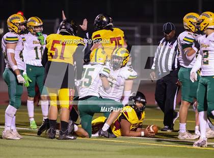 Thumbnail 2 in Kingsburg @ Tulare Union (CIF CS D2 Qtr Final) photogallery.