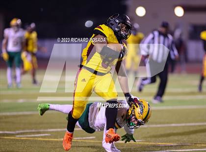 Thumbnail 3 in Kingsburg @ Tulare Union (CIF CS D2 Qtr Final) photogallery.
