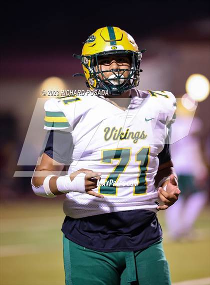 Thumbnail 3 in Kingsburg @ Tulare Union (CIF CS D2 Qtr Final) photogallery.