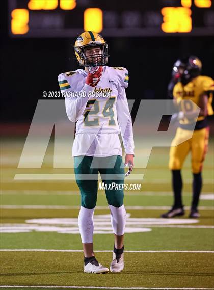 Thumbnail 2 in Kingsburg @ Tulare Union (CIF CS D2 Qtr Final) photogallery.