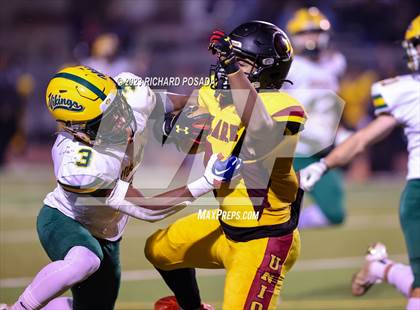 Thumbnail 3 in Kingsburg @ Tulare Union (CIF CS D2 Qtr Final) photogallery.