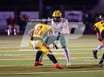 Thumbnail 3 in Kingsburg @ Tulare Union (CIF CS D2 Qtr Final) photogallery.