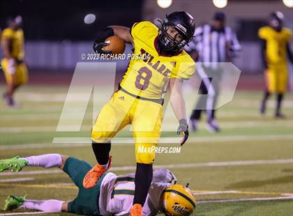 Thumbnail 2 in Kingsburg @ Tulare Union (CIF CS D2 Qtr Final) photogallery.