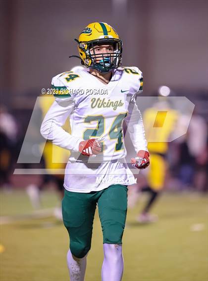 Thumbnail 1 in Kingsburg @ Tulare Union (CIF CS D2 Qtr Final) photogallery.