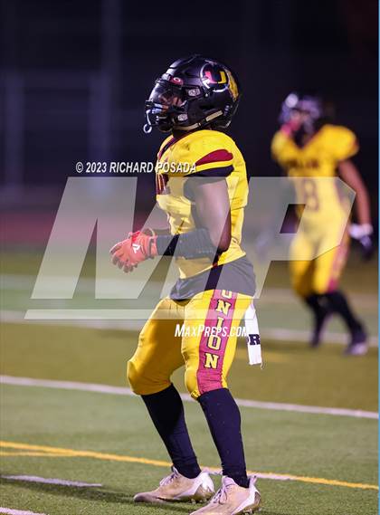 Thumbnail 1 in Kingsburg @ Tulare Union (CIF CS D2 Qtr Final) photogallery.