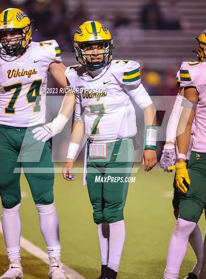 Thumbnail 3 in Kingsburg @ Tulare Union (CIF CS D2 Qtr Final) photogallery.