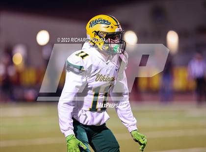 Thumbnail 3 in Kingsburg @ Tulare Union (CIF CS D2 Qtr Final) photogallery.