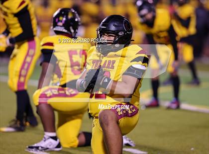 Thumbnail 3 in Kingsburg @ Tulare Union (CIF CS D2 Qtr Final) photogallery.