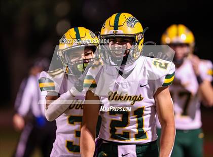 Thumbnail 2 in Kingsburg @ Tulare Union (CIF CS D2 Qtr Final) photogallery.