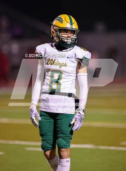 Thumbnail 2 in Kingsburg @ Tulare Union (CIF CS D2 Qtr Final) photogallery.