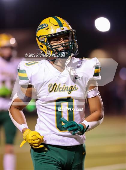 Thumbnail 2 in Kingsburg @ Tulare Union (CIF CS D2 Qtr Final) photogallery.