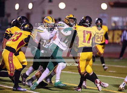 Thumbnail 1 in Kingsburg @ Tulare Union (CIF CS D2 Qtr Final) photogallery.