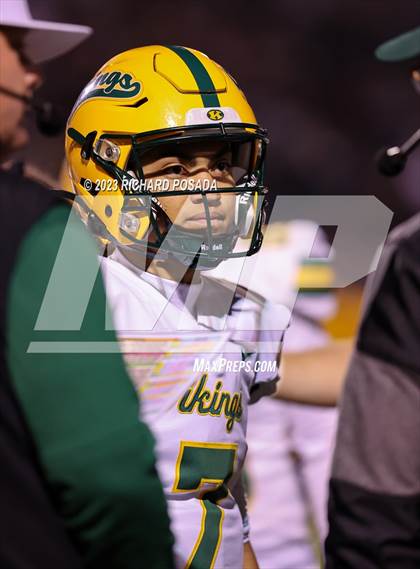 Thumbnail 3 in Kingsburg @ Tulare Union (CIF CS D2 Qtr Final) photogallery.