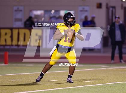Thumbnail 2 in Kingsburg @ Tulare Union (CIF CS D2 Qtr Final) photogallery.