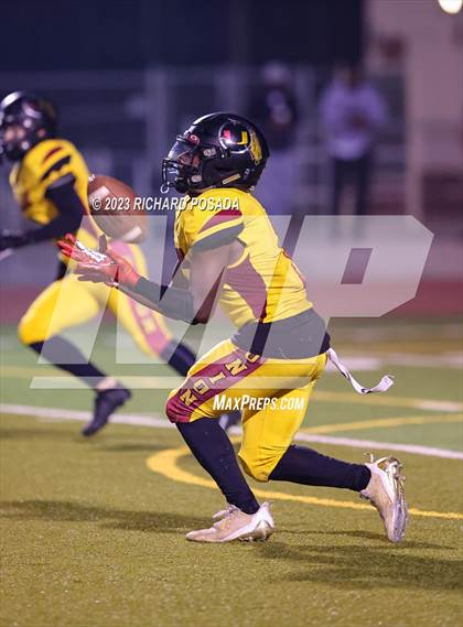 Thumbnail 2 in Kingsburg @ Tulare Union (CIF CS D2 Qtr Final) photogallery.