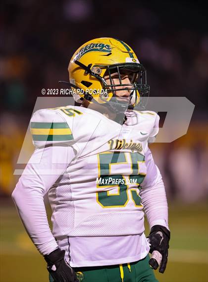 Thumbnail 1 in Kingsburg @ Tulare Union (CIF CS D2 Qtr Final) photogallery.