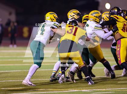 Thumbnail 3 in Kingsburg @ Tulare Union (CIF CS D2 Qtr Final) photogallery.