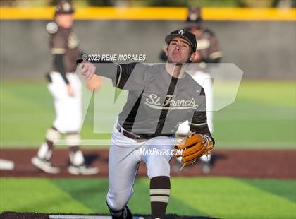 Thumbnail 1 in Harvard-Westlake vs St Francis photogallery.