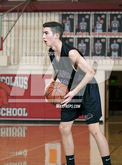 Thumbnail 3 in Redding Christian vs. East Nicolaus (Love of the Game) photogallery.