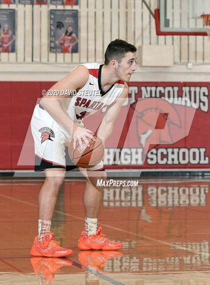 Thumbnail 3 in Redding Christian vs. East Nicolaus (Love of the Game) photogallery.