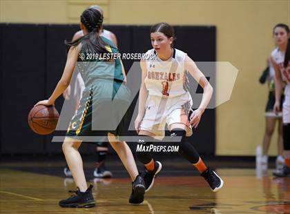 Thumbnail 3 in Gonzales vs. Crystal City (UIL 4A Bi-District Playoffs) photogallery.