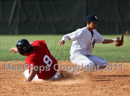 Thumbnail 3 in Baytown Christian vs Dawson [Glenda] (Goose Creek Memorial Tournament) photogallery.