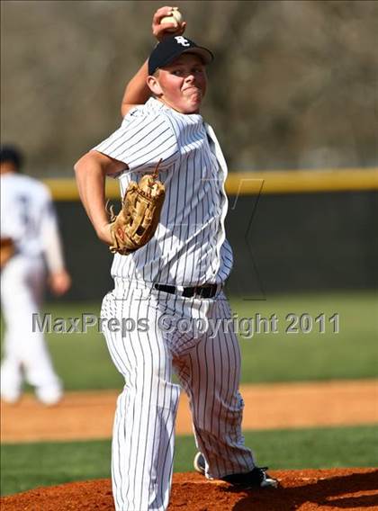 Thumbnail 1 in Baytown Christian vs Dawson [Glenda] (Goose Creek Memorial Tournament) photogallery.