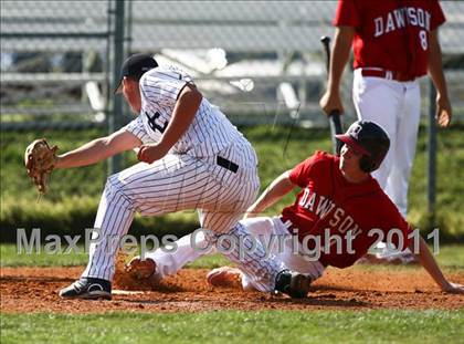 Thumbnail 1 in Baytown Christian vs Dawson [Glenda] (Goose Creek Memorial Tournament) photogallery.