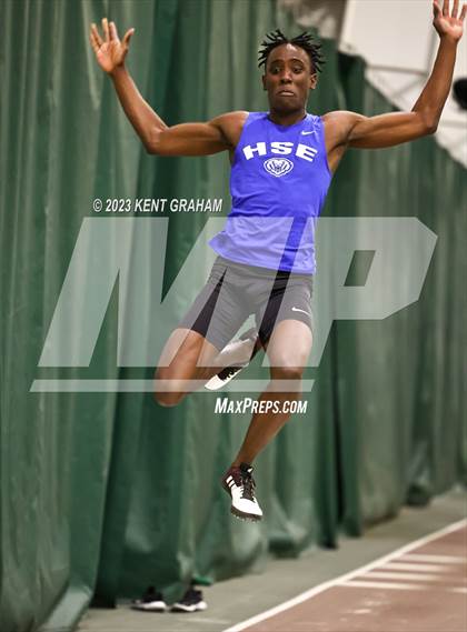 Thumbnail 2 in Hoosier Crossroads Conference Indoor Invitational photogallery.