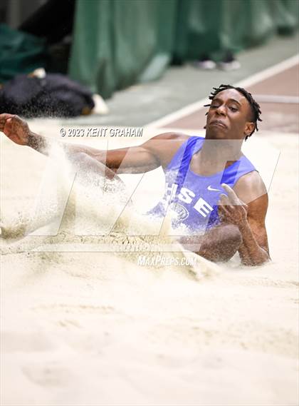 Thumbnail 3 in Hoosier Crossroads Conference Indoor Invitational photogallery.