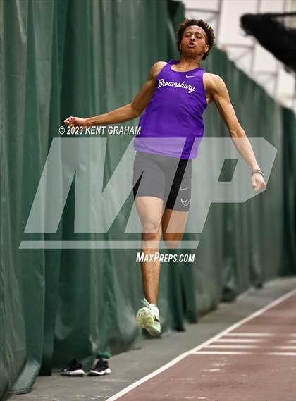 Thumbnail 2 in Hoosier Crossroads Conference Indoor Invitational photogallery.