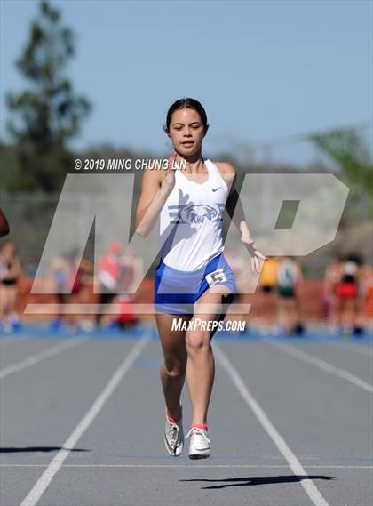 Thumbnail 3 in Fr: 29th Annual Trabuco Hills Invitational (100 Meter Dash) photogallery.