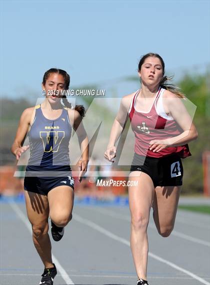 Thumbnail 2 in Fr: 29th Annual Trabuco Hills Invitational (100 Meter Dash) photogallery.