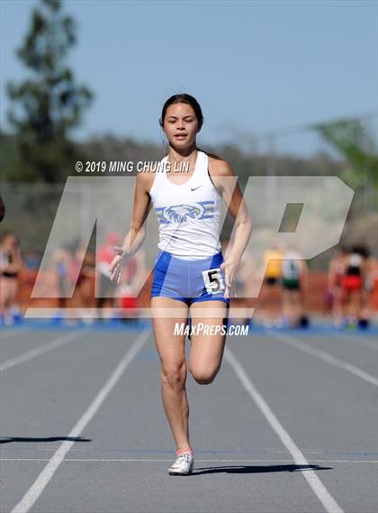 Thumbnail 2 in Fr: 29th Annual Trabuco Hills Invitational (100 Meter Dash) photogallery.