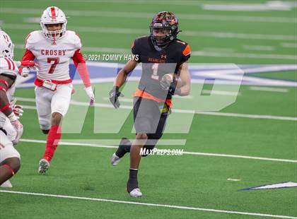 Thumbnail 2 in Aledo vs. Crosby (UIL Class 5A Division II Final) photogallery.
