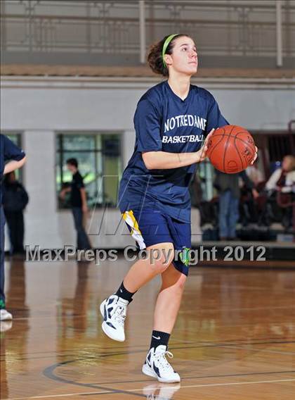 Thumbnail 2 in Radnor vs. Notre Dame (11th Annual Girls Play by Play Classic) photogallery.