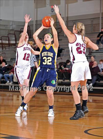 Thumbnail 2 in Radnor vs. Notre Dame (11th Annual Girls Play by Play Classic) photogallery.