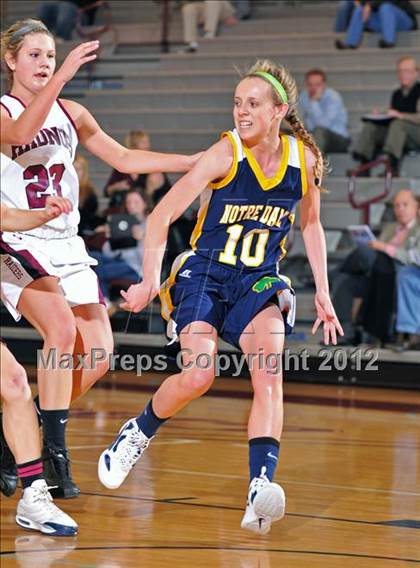 Thumbnail 3 in Radnor vs. Notre Dame (11th Annual Girls Play by Play Classic) photogallery.