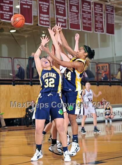 Thumbnail 2 in Radnor vs. Notre Dame (11th Annual Girls Play by Play Classic) photogallery.
