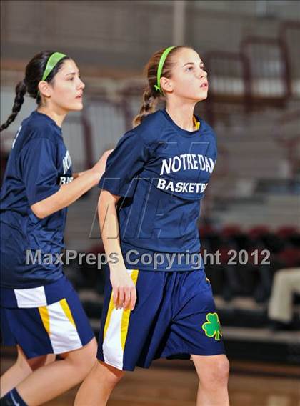 Thumbnail 1 in Radnor vs. Notre Dame (11th Annual Girls Play by Play Classic) photogallery.