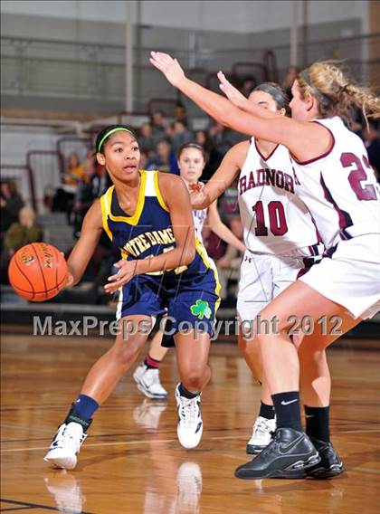 Thumbnail 3 in Radnor vs. Notre Dame (11th Annual Girls Play by Play Classic) photogallery.